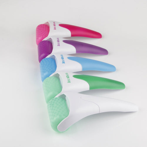 Cryo ice roller for face and neck