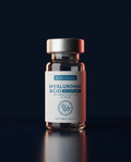 Glow Serum on navy studio background