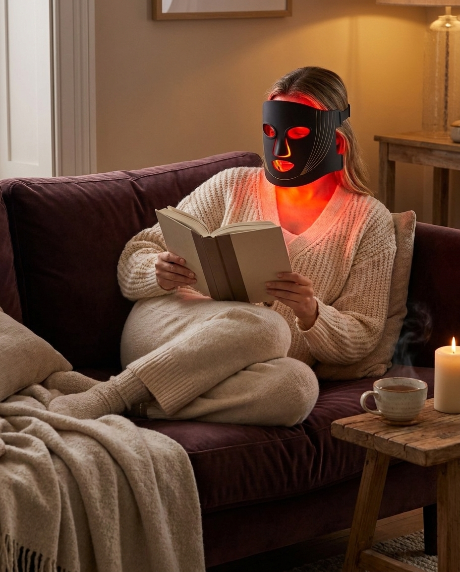 RubyMask evening reading ritual